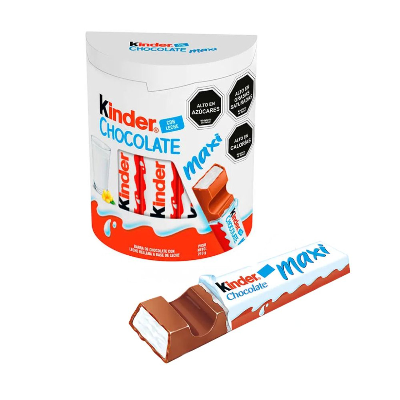 A relevant stock photo of kinder maxi in a typical setting.