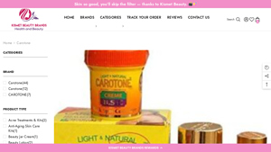 Kismet Beauty Brands - Carotone Skin Care Line
