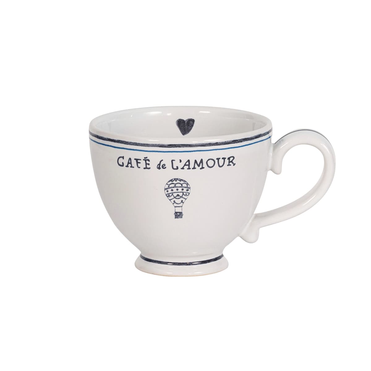 A relevant stock photo of l cup in a typical setting.