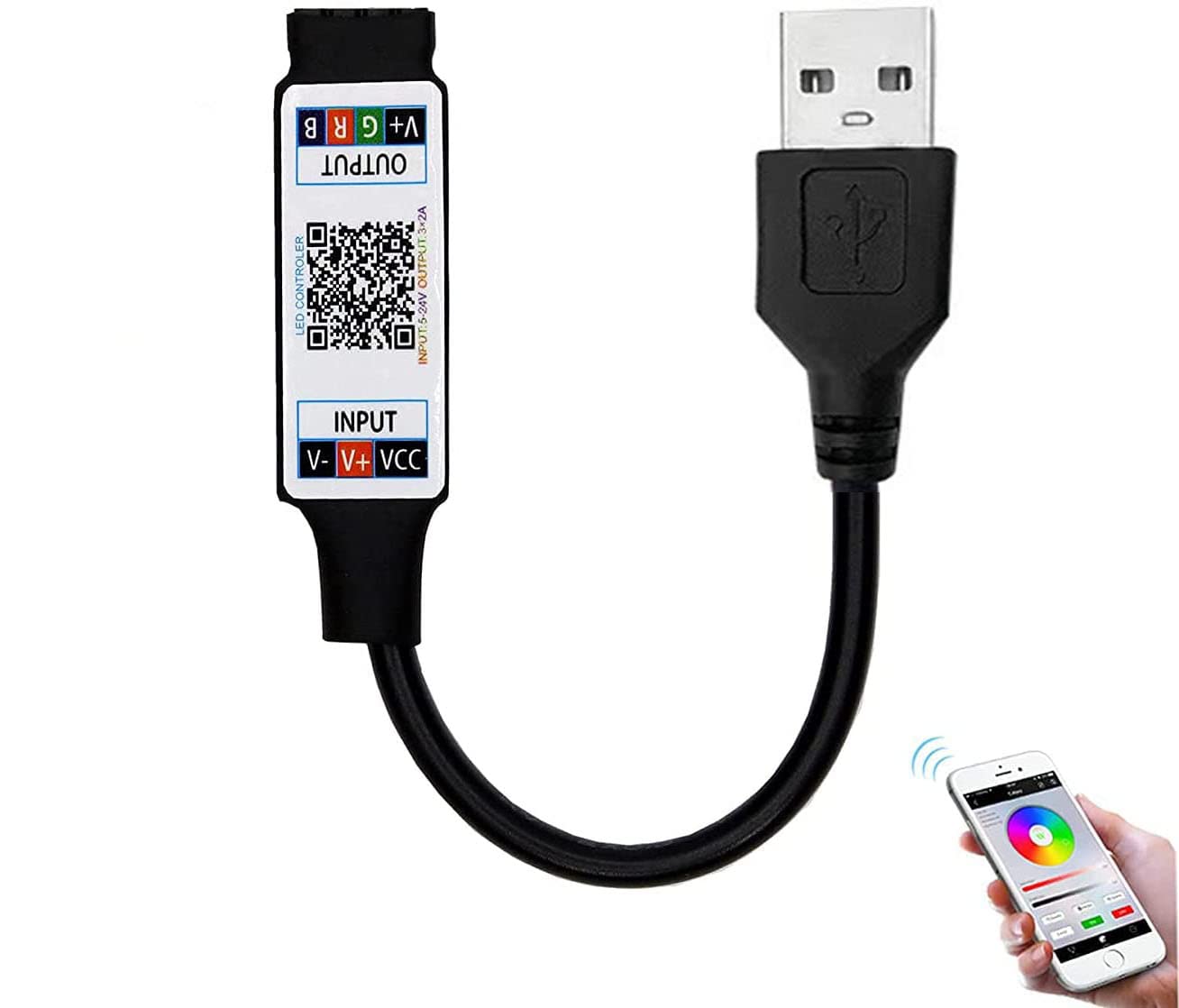 A relevant stock photo of led light controller uusb in a typical setting.