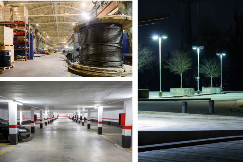 Illustrative example of led lights