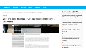 Dualmedia - Solutions Mobiles Sur Mesure