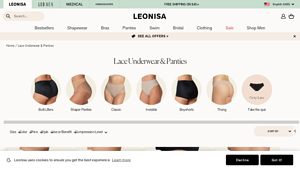 Leonisa - Lace Underwear Collection