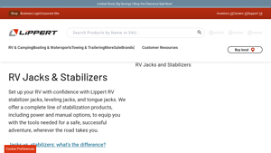 Lippert - RV Jacks and Stabilizers