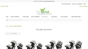 UPPAbaby - Vista V3 Double Stroller Travel System