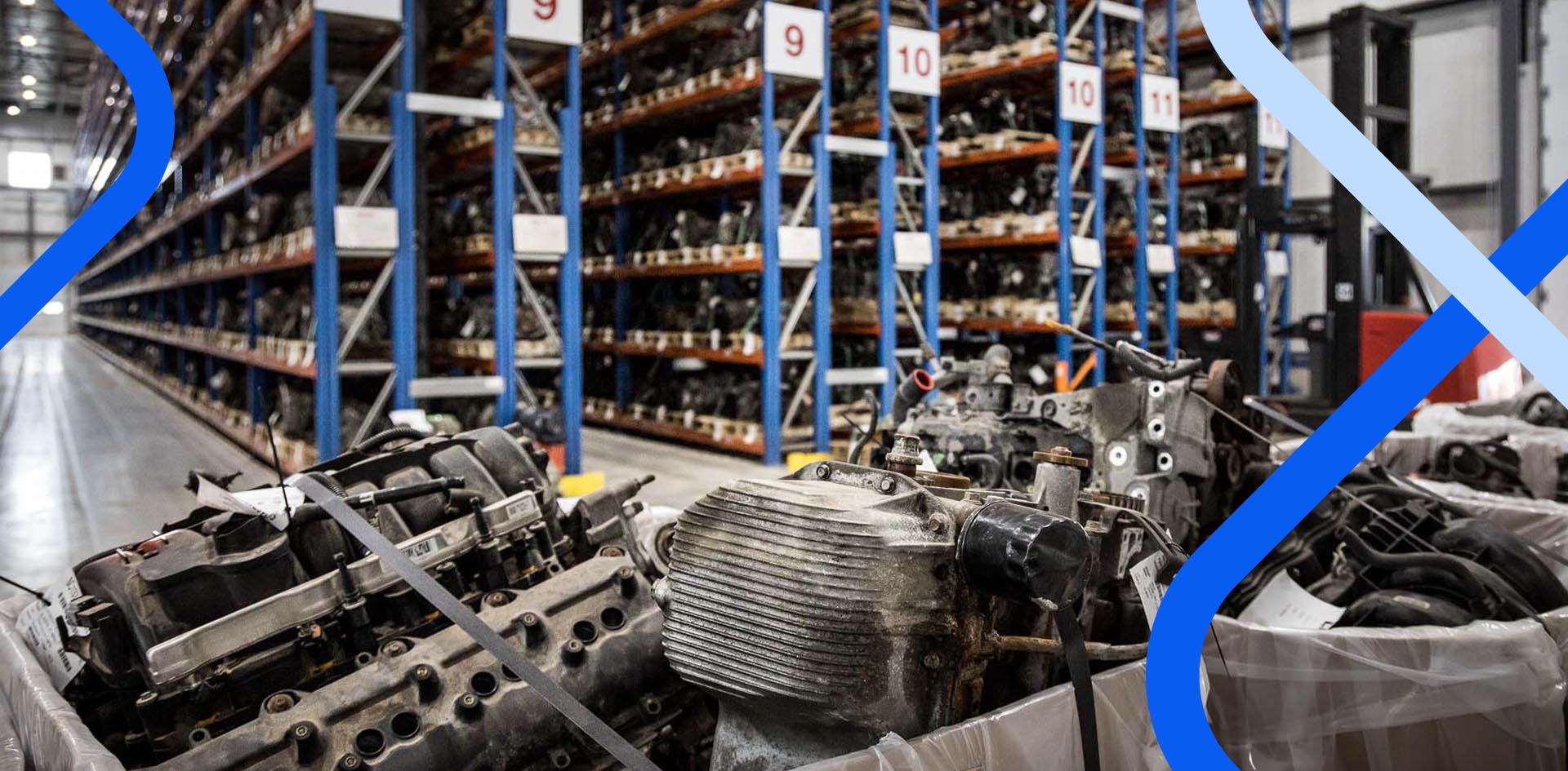 A relevant stock photo of lkq engines in a typical setting.