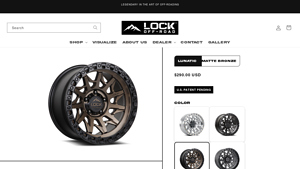 Lock Off Road Wheels - Lunatic Matte Bronze