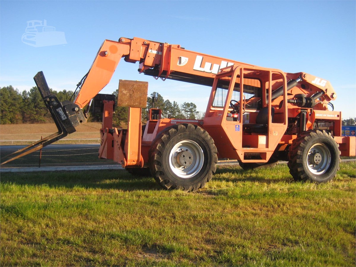 A relevant stock photo of lull forklift in a typical setting.