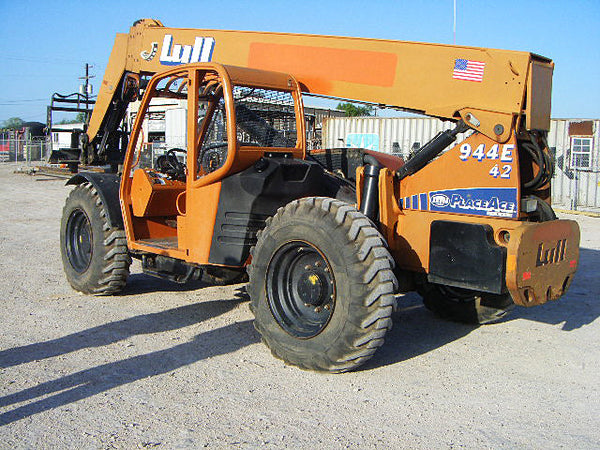 A relevant stock photo of lull forklift in a typical setting.