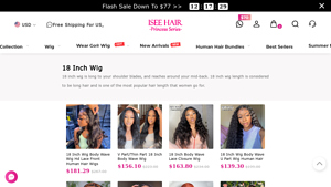 I See Hair - 18 Inch Body Wave HD Lace Front Wig