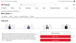 Macy's - Men's Suits