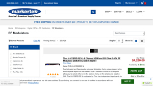 Thor - H-HYBRID-RF-8 8 Channel HDMI and SDI RF Modulator