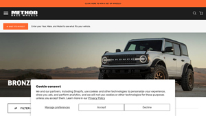 Method Race Wheels - Bronze Wheels for Trucks, Jeeps, and SUVs
