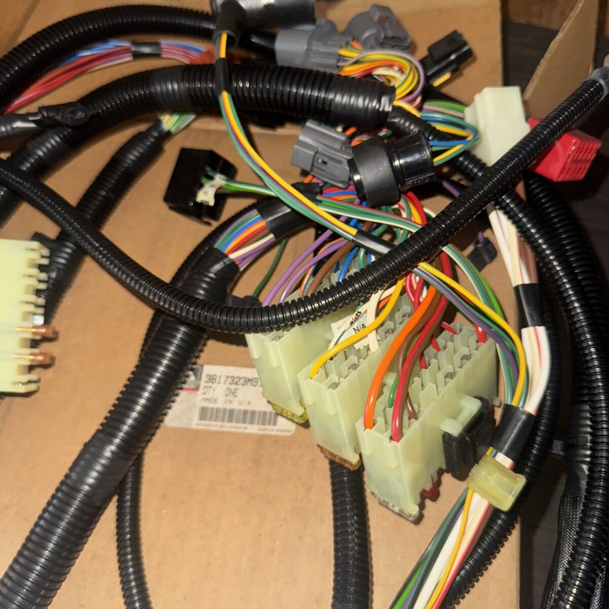 A relevant stock photo of mf231 wiring harness in a typical setting.