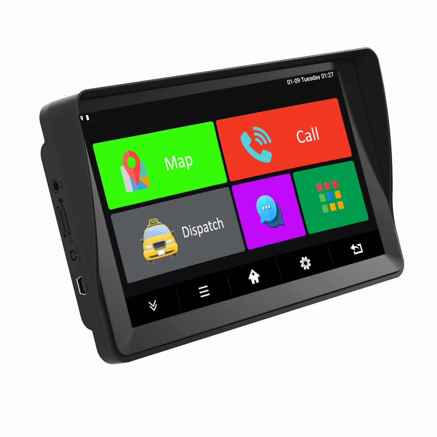 A relevant stock photo of mobile data terminal in a typical setting.