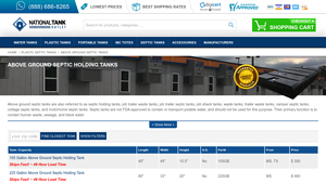 NTO Tank - Above Ground Septic Tanks