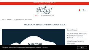 Ohi Lily Snacks - Lily Pops