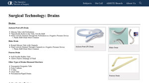 Operative Review - Jackson-Pratt & Blake Drain Solutions