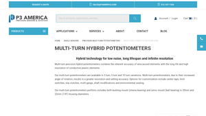 P3 America - Multi-Turn Hybrid Potentiometers