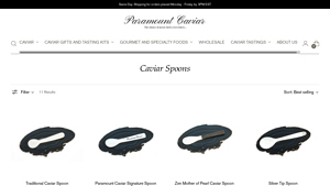 Paramount Caviar - Caviar Spoons