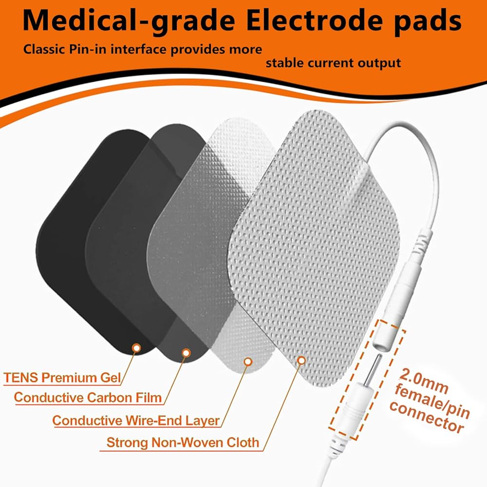 A relevant stock photo of patches for tens machine in a typical setting.