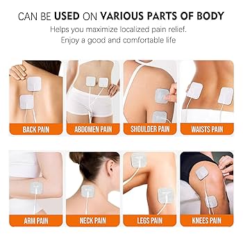 A relevant stock photo of patches for tens machine in a typical setting.