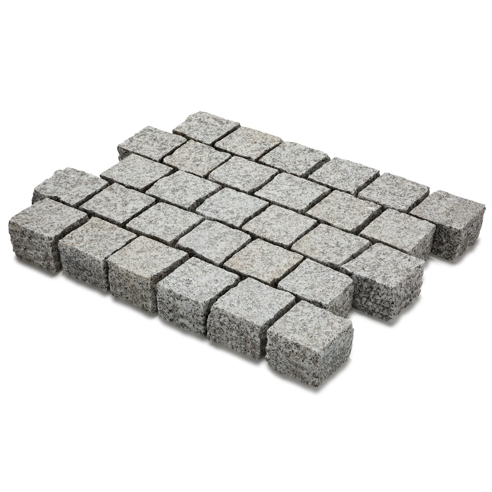 A relevant stock photo of pave granit in a typical setting.