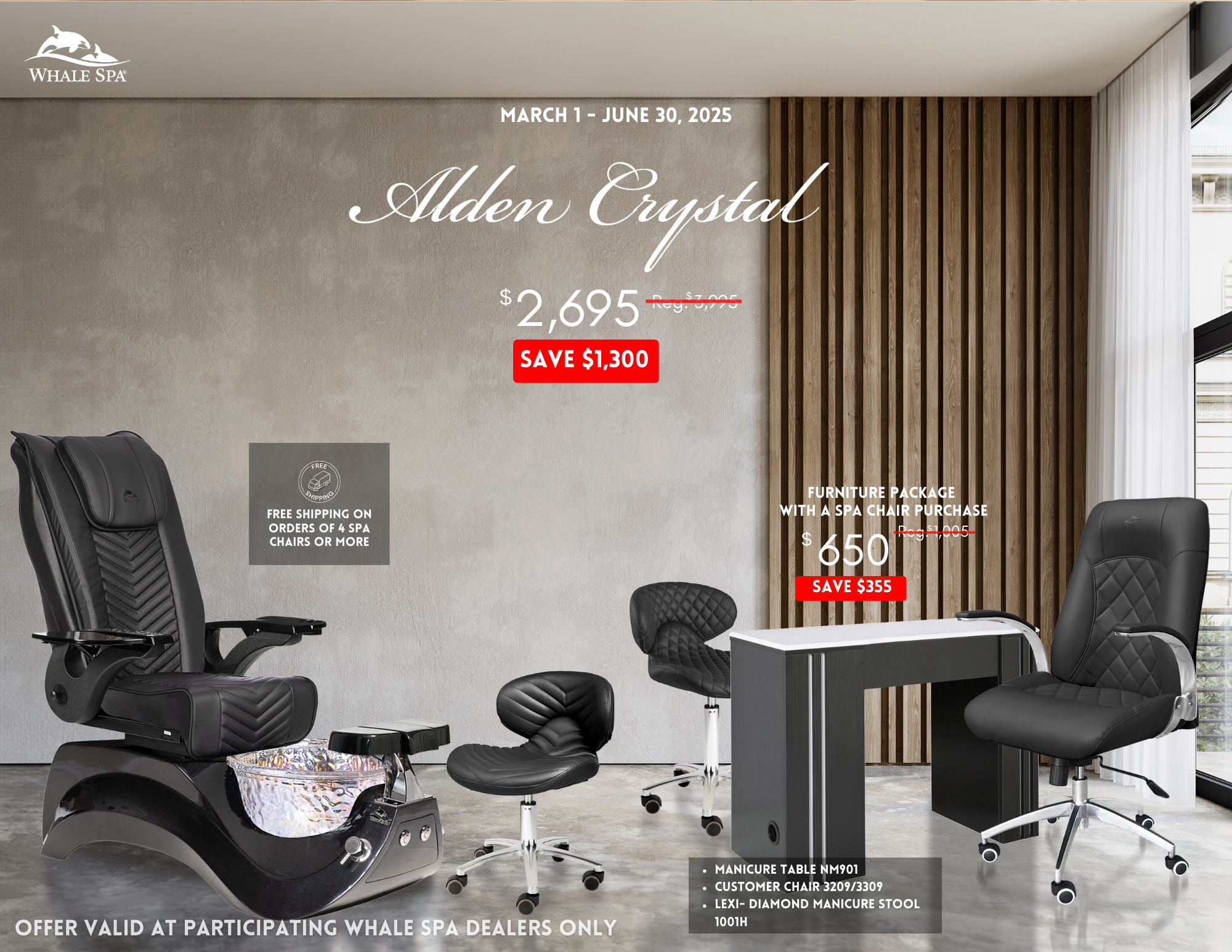 A relevant stock photo of pedicure chair package deals in a typical setting.