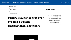 PepsiCo - Pepsi® Prebiotic Cola