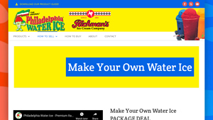 PhilaWaterIce - Custom Water Ice Package