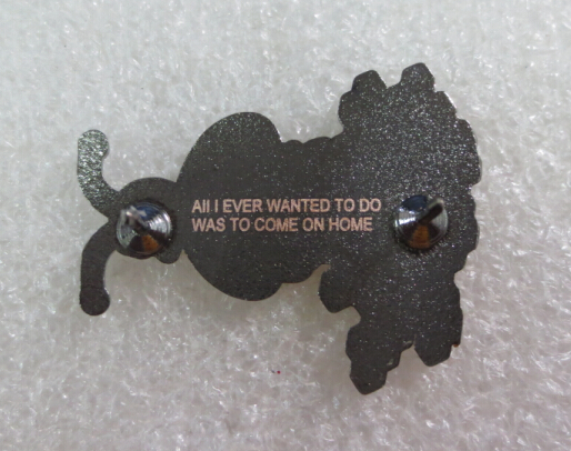A relevant stock photo of pin backside in a typical setting.