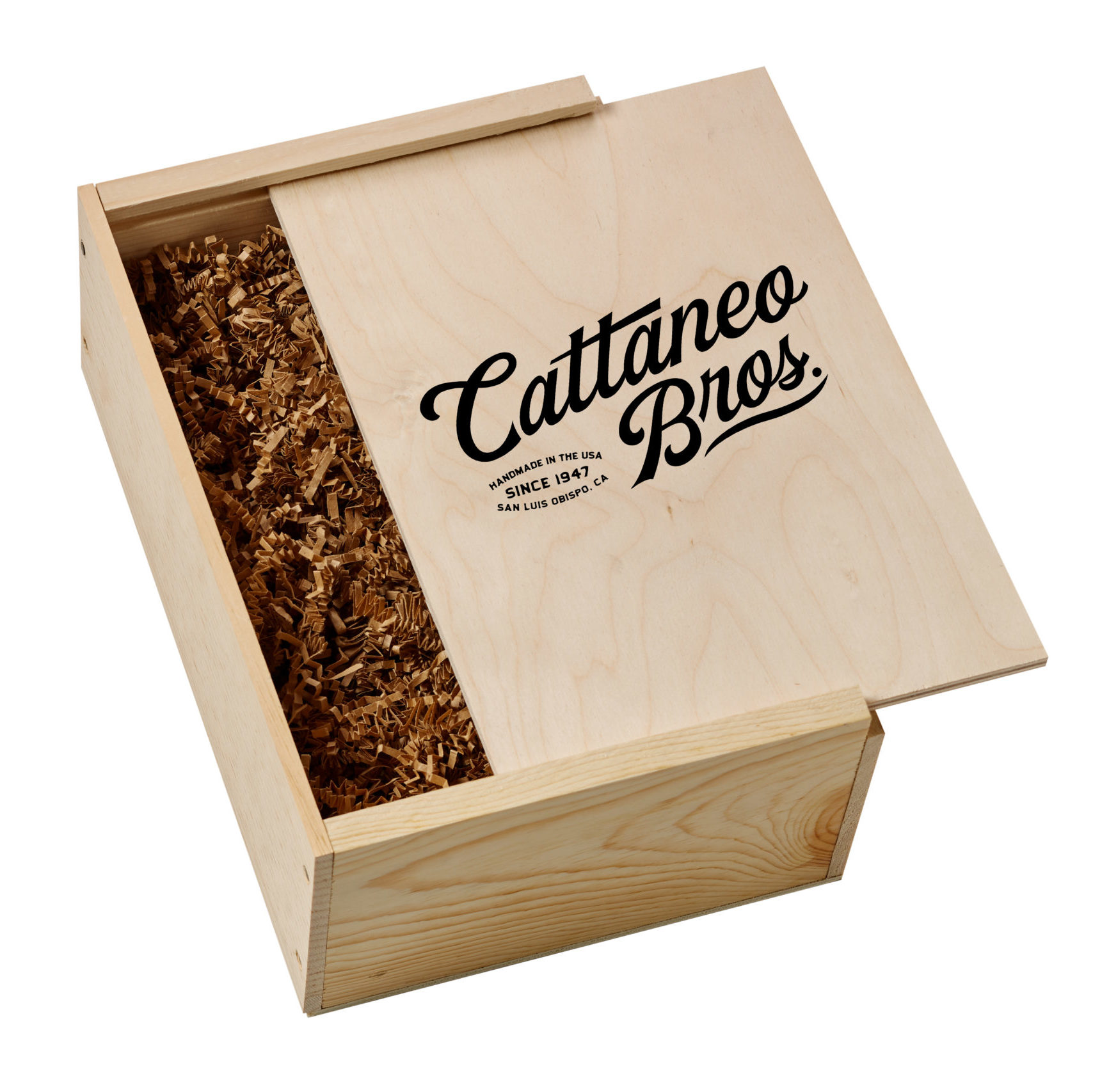 A relevant stock photo of pinewood boxes in a typical setting.