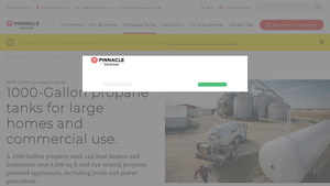 Pinnacle Propane - 1000-Gallon Propane Tanks