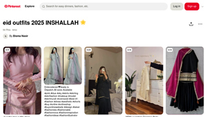 Pinterest - Eid Outfits 2025