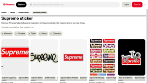 Supreme - Innovative Sticker Designs
