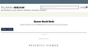 Plank+Beam - Queen Bunk Beds