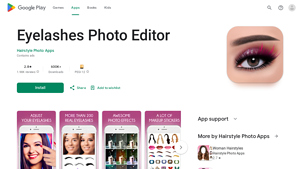Eyelashes Photo Editor - Makeup & Sticker App