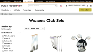 ZEVO - Women's Complete Golf Set