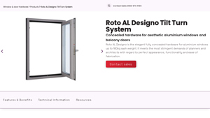 Titon - Roto AL Designo Tilt Turn System