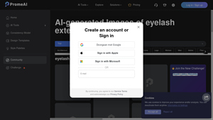 Promeai - AI Eyelash Extensions Image Generator