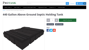 ProTank - Above Ground Holding Tank