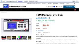 VeCOAX - HDMI Modulator Over Coax