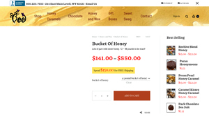 Queen Bee Gardens - Bucket of Honey