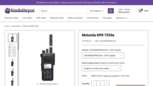 Motorola - XPR 7550E Radio
