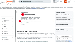 Modern Studio Shed - 20x20 Design