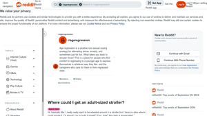 Reddit - Affordable Alternatives to Adult-Sized Strollers