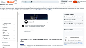 Motorola - XPR 7550e Radio