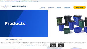 Rehrig Pacific - Core Plastic Roll-Out Carts