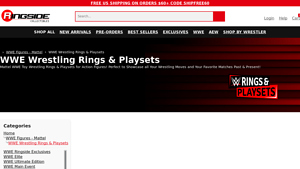 Ringside Collectibles - WWE Wrestling Rings & Playsets