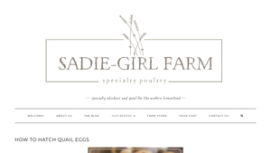 Sadie Girl Farm - Coturnix Quail